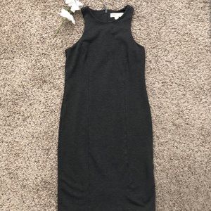 Micheal Kors Gray midi dress